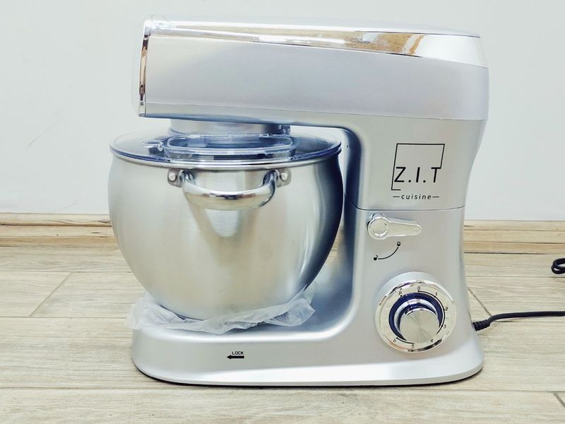 Миксер планетарный тестомес Cuisine ZIT1001 1800w 8500 мл Silver 000044712 фото