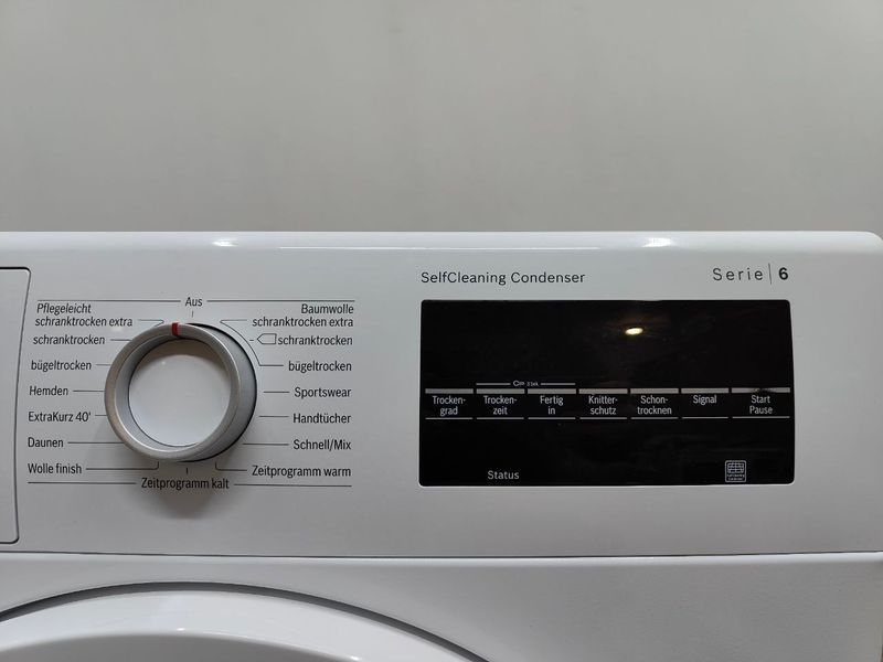 Сушильная машина Bosch Serie6 WTW83460 05 1000W 7кг sn 9711200261 000053496 фото