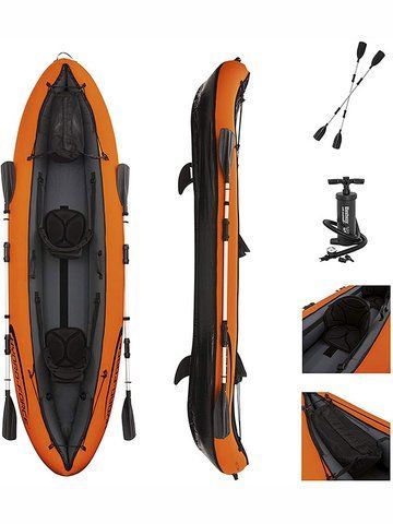 Байдарка надувна Bestway Hydro Force Ventura 330x94x48 см бу (не комплект) LPNHE465178718 314е 000021977 фото