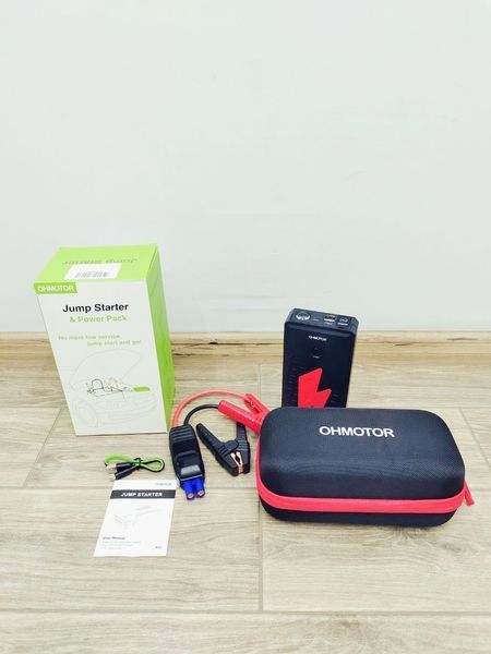 Пускозарядное устройство Ohmotor Jump Starter and Power Pack N12 1000A 12V 14000 mAh 000037782 фото
