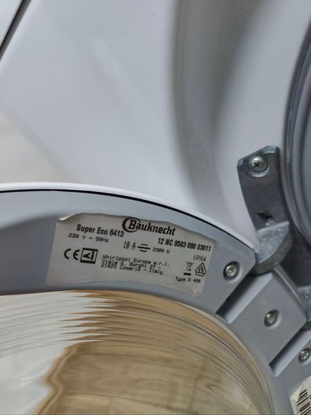 Стиральная машина Bauknecht Super Eco 6413 2300W 6кг sn 858308003011 000049842 фото
