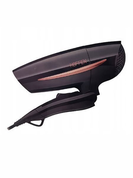 Фен складной Hoffen HD 821B 1200w Black 000035578 фото