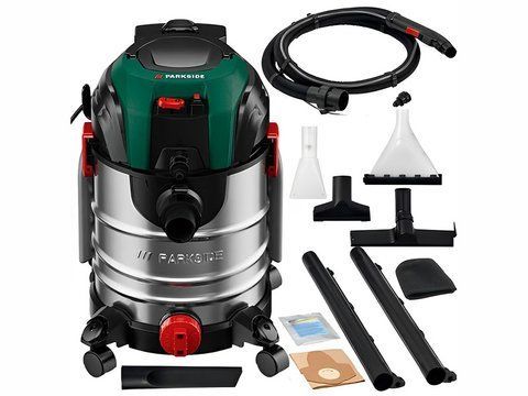 Пылесос промышленный Parkside PWS 20 C2 20л 1600w 000039223 фото
