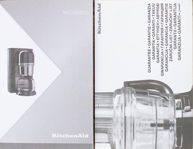 Кофеварка капельная KitchenAid 5KCM0802EOB LPNHE273494153 000013921 фото