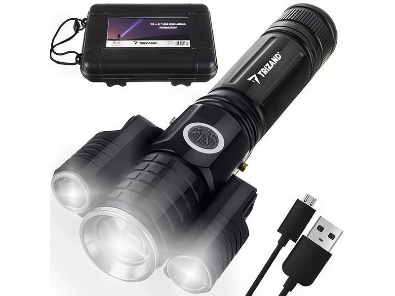 Ліхтар тактичний Trizand SearchLight T6 600 mAh 000042241 фото