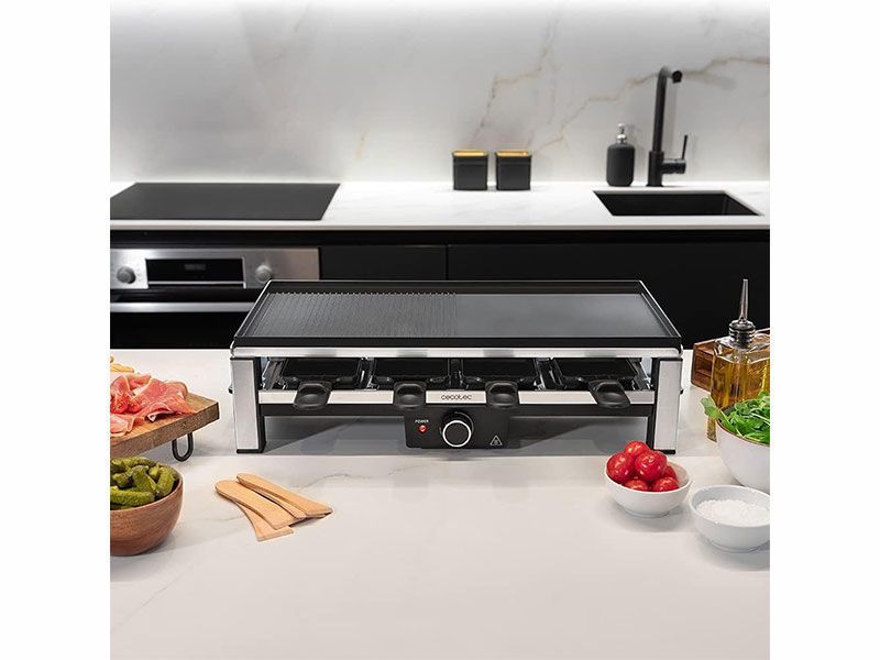 Раклетний гриль Cecotec CheeseGrill 12000 Inox 03176 2000w Black 000042490 фото