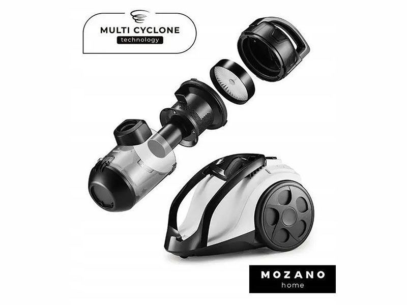 Пилосос Mozano Smart Cyclonic 4000 AGD ODK B 02 4000w White 000043881 фото