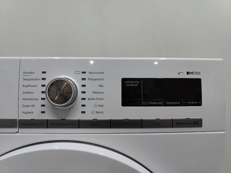 Сушильная машина Siemens iQ700 WT47W5B1 03 1000W 8кг sn 9610201415 000053397 фото