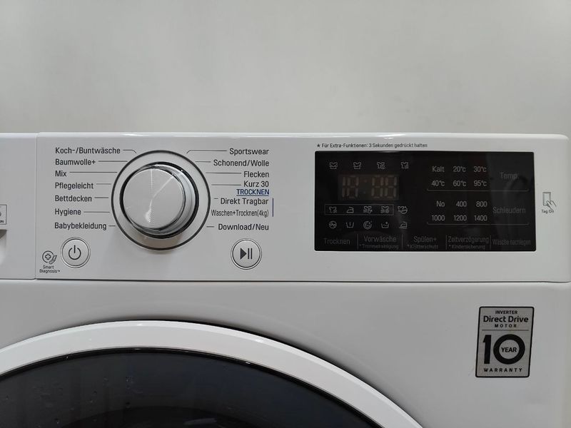 Стиральная машина с cушкой LG FL14WD84ENO 2100W 8+4кг sn 912PWWHKC729 000051705 фото