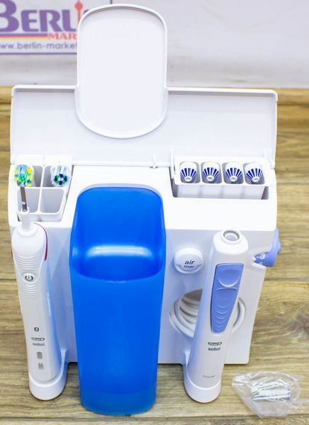 Комплект іригатор + ел. зубна щітка Braun Oral B 3724 sn C909 сток (не комп) LPNHE347258150 209е 000016701 фото