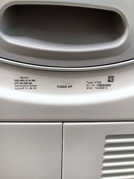 Сушильна машина Premium TCE 630 WP 8кг 1100W sn10139553392 000048761 фото