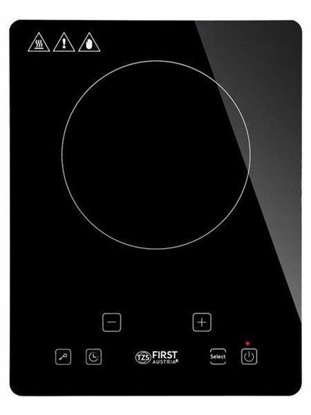 Плита електрична First FA 5096 8 2000w Black 000045349 фото