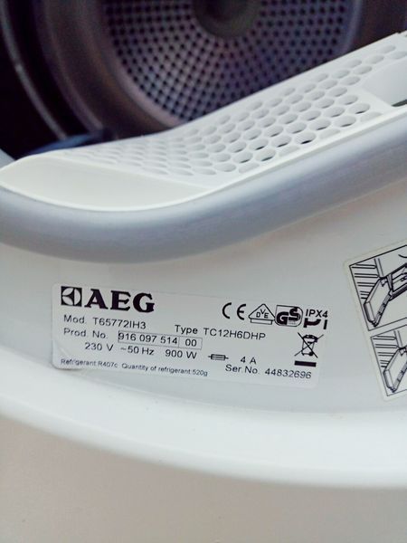Сушильная машина AEG Protex Plus T65772IH3 000042304 фото