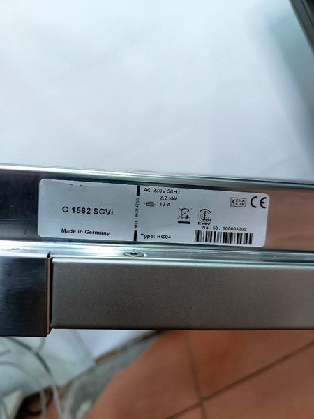 Посудомийна машина Premium G 1562 SCVi 10ком sn 50100003202 000051626 фото