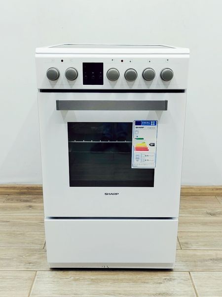 Плита електрична Sharp KF 56VDD19W DE 8900w sn YE56C1101E19D2D_номер 45_106 партія 2 000040136 фото