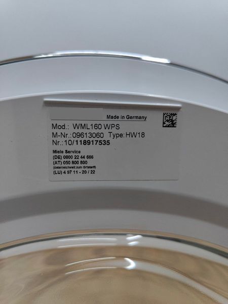 Стиральна машина Premium WML160 WPS 8кг sn 10118917535 000051283 фото