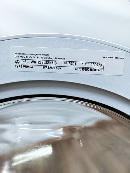 Стиральная машина Bosch WAT283L8SN 2300W 8кг sn 100973 n 435 000049374 фото