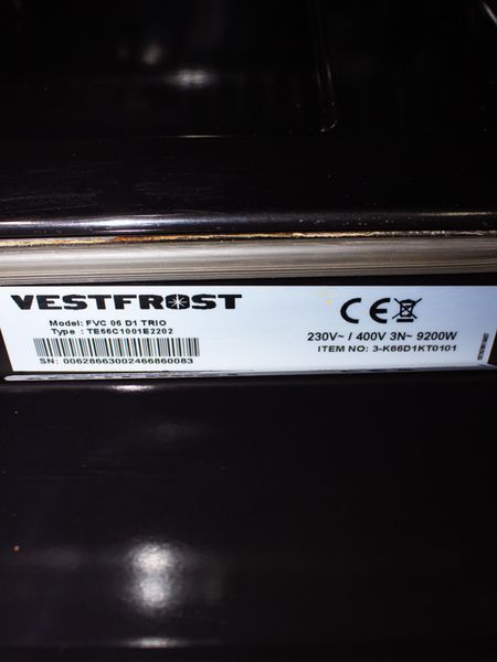 Плита электрическая Vestfrost FVC 06 D1 TRIO 000031959 фото