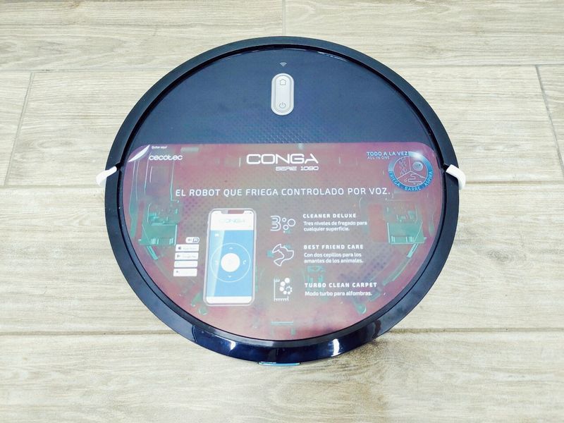 Пилоос робот Cecotec Conga 1090 Connected 05410 WiFi 2600 mAh sn 054101901002618796 000043797 фото