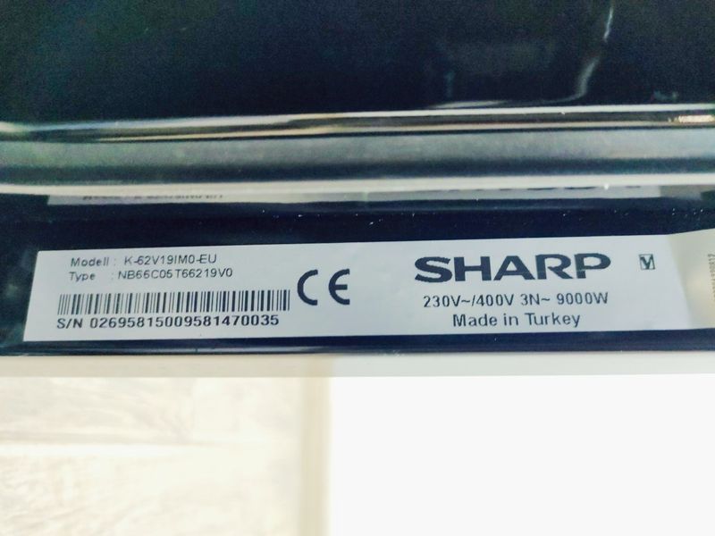 Электродуховка с варочной поверхностью Sharp K 62V19IM0 EU 000043144 фото