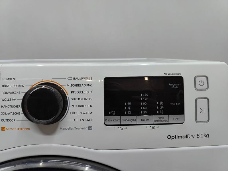Сушильная машина Samsung DV81M50103W 850W 8kg sn 01691F 000052195 фото