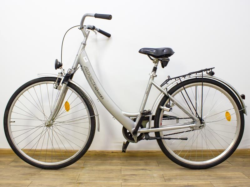 Велосипед 28 Alu Bike Fischer дамка сірий алюм 000017886 фото