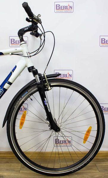 Велосипед 28 Focus BikeRidge Гібрид синьо-білий алюм 000012402 фото