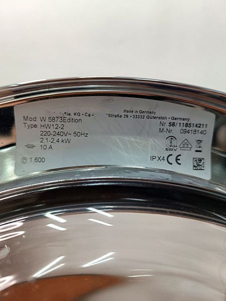 Стиральная машина Premium W 5873 8кг sn 58118514211 000052476 фото