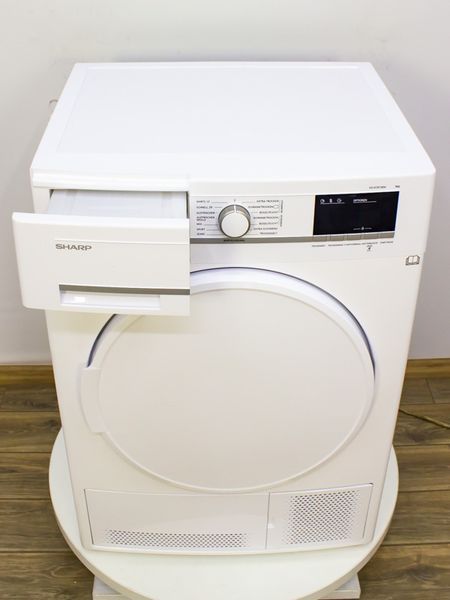Сушильна машина Sharp KD GCB72BW DE 2700W 7 кг sn 00721177010057401097 000018868 фото