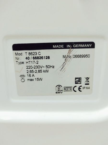 Сушильна машина Premium SoftTronic T 8623 C 2850w 7 кг sn 4066826128 000044679 фото