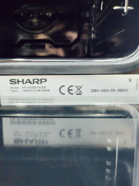 Плита электрическая Sharp KF 56VDD19I DE 000040122 фото
