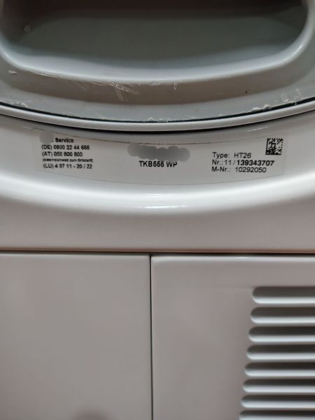 Сушильная машина Premium TKB 555 WP 8 кг sn 11139343707 000051027 фото