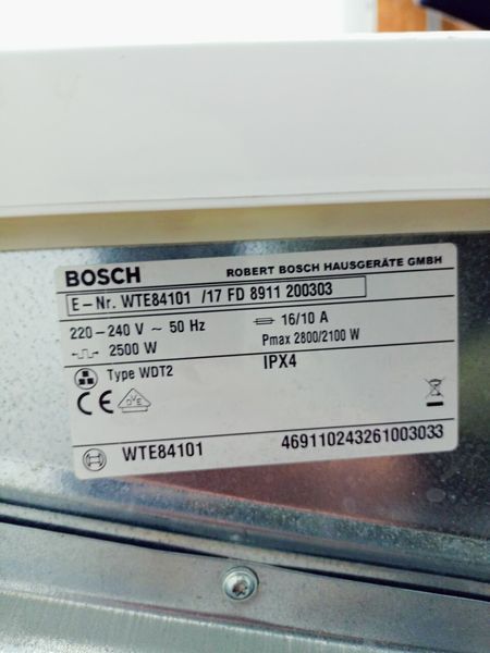 Сушильная машина Bosch Maxx7 WTE84101 17 000042835 фото