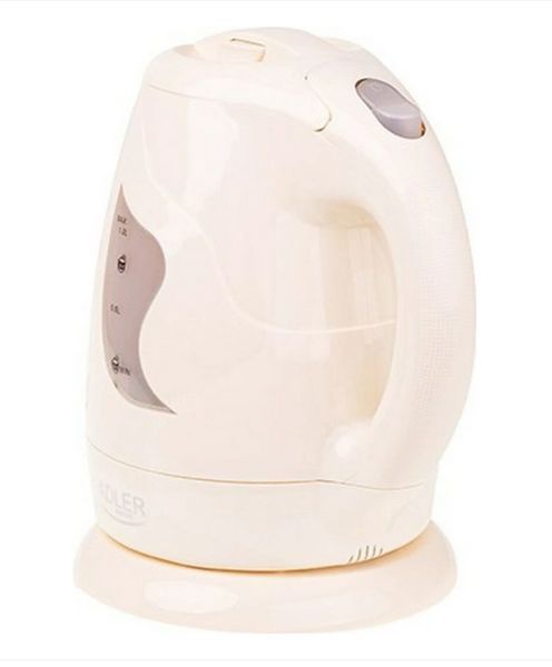 Електрочайник Adler AD 08 beige 1л 000049722 фото