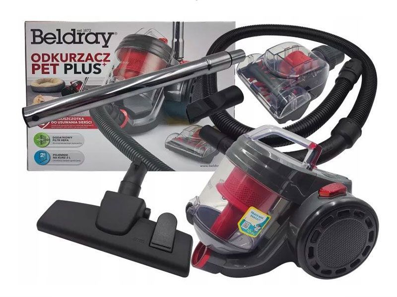 Пылесос циклонный Beldray BEL0700TBBDDIR 700w 2л Black Red 000044012 фото