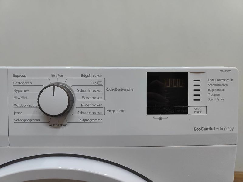 Сушильна машина Beko EcoGentle DS8433GX0 900W 8kg sn 2120417702 000052196 фото