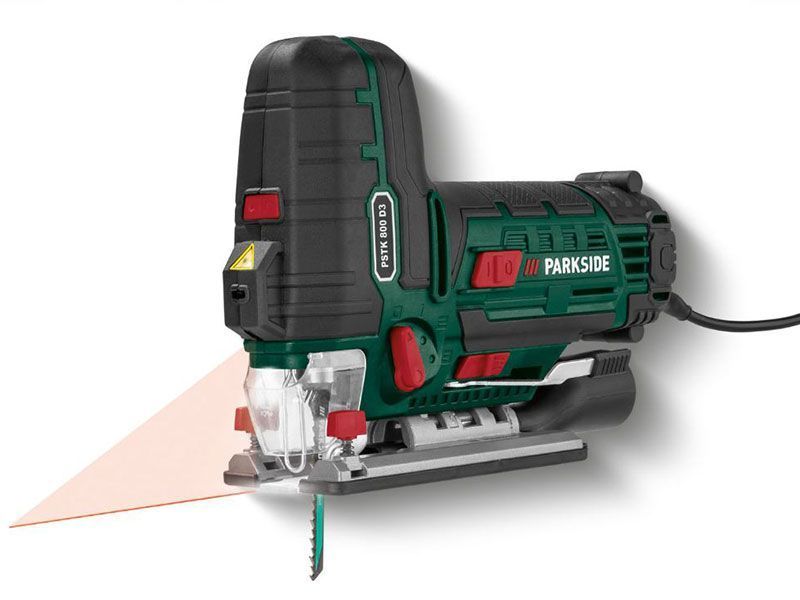 Электролобзик сетевой маятниковый Parkside PSTK 800 D3 000036217 фото