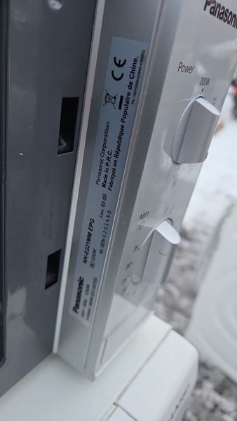 Микроволновая печь Panasonic NN E221MM EPG 1250W sn 5EN 5201450 000052295 фото