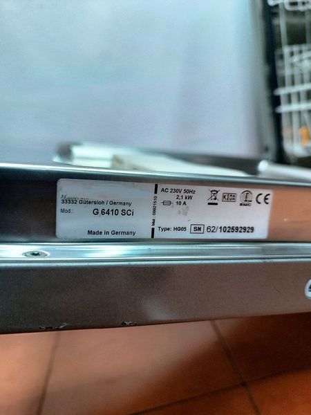 Посудомийна машина Premium G 6410 SCi 14ком sn 62102592929 000051632 фото