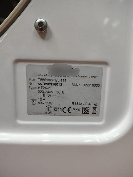 Сушильная машина Premium T 8861 WP 6кг sn 55090916013 000051023 фото