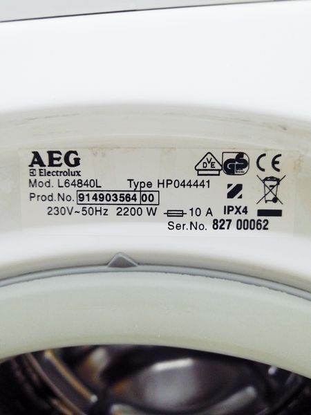 Стиральная машина AEG L64840L 000035322 фото