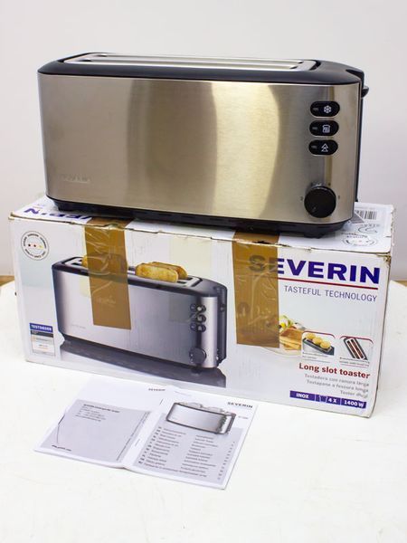 Тостер Severin AT 2509 1400w новий LPNHE532368262 45ф 000027136 фото