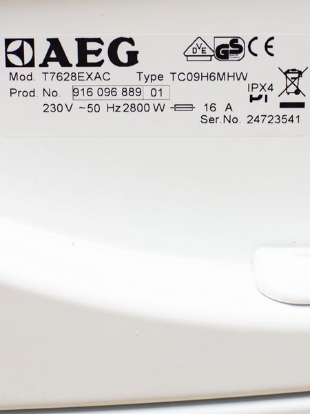 Сушильна машина AEG T7628EXAC 2800w 7кг sn 24723541 000034588 фото