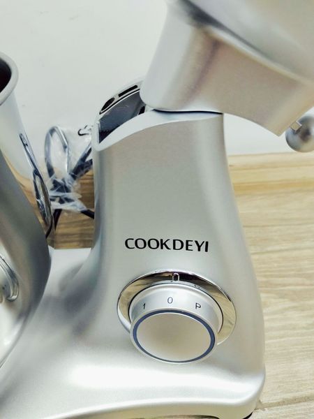 Міксер планетарний тістоміс CookDeyi SM 1522NM 1800w 8л Silver 000038757 фото