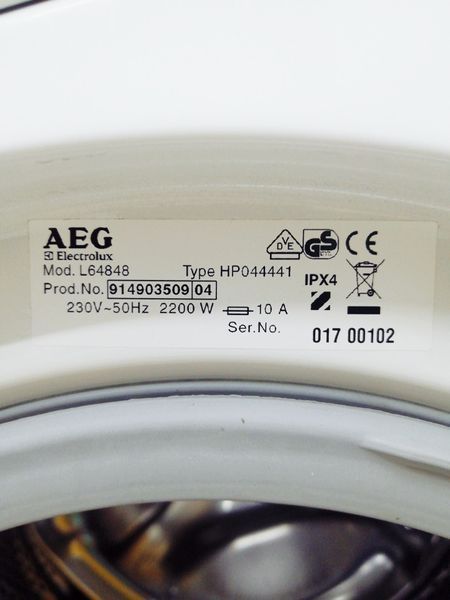 Стиральная машина AEG L64848 000035320 фото