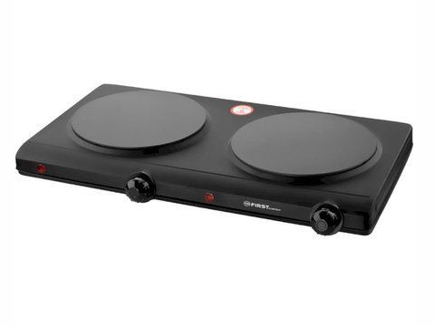 Плита електрична First FA 5096 2 2500w Black 000045350 фото