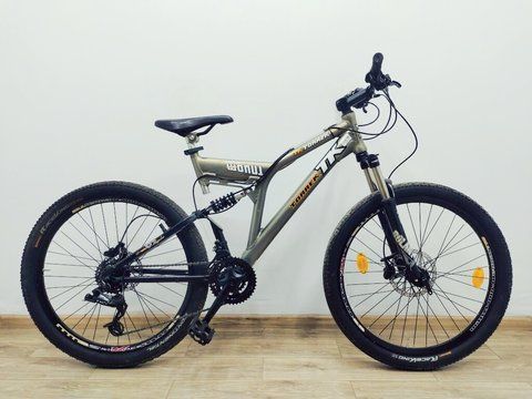 Велосипед 26 Torrek TK двопідвіс сірий алюм 000038602 фото