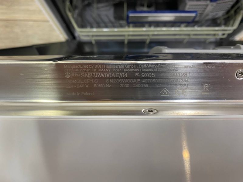 Посудомоечная машина Siemens SN236W00AE 2400W sn 970500128 000048242 фото