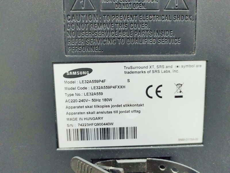 Телевізор 32 Samsung LE32A559P4F LCD HD 000038102 фото