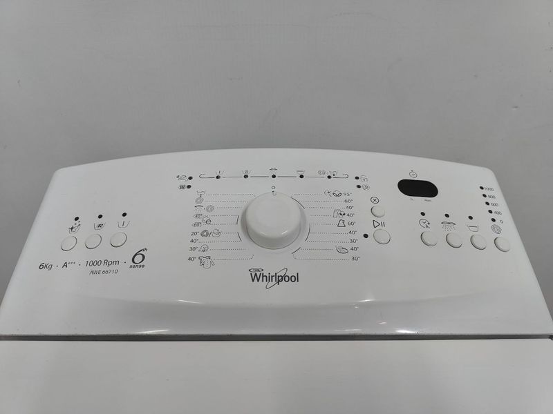 Пральна машина Whirlpool AWE66710 2100W 6кг sn 859376210040 000052148 фото
